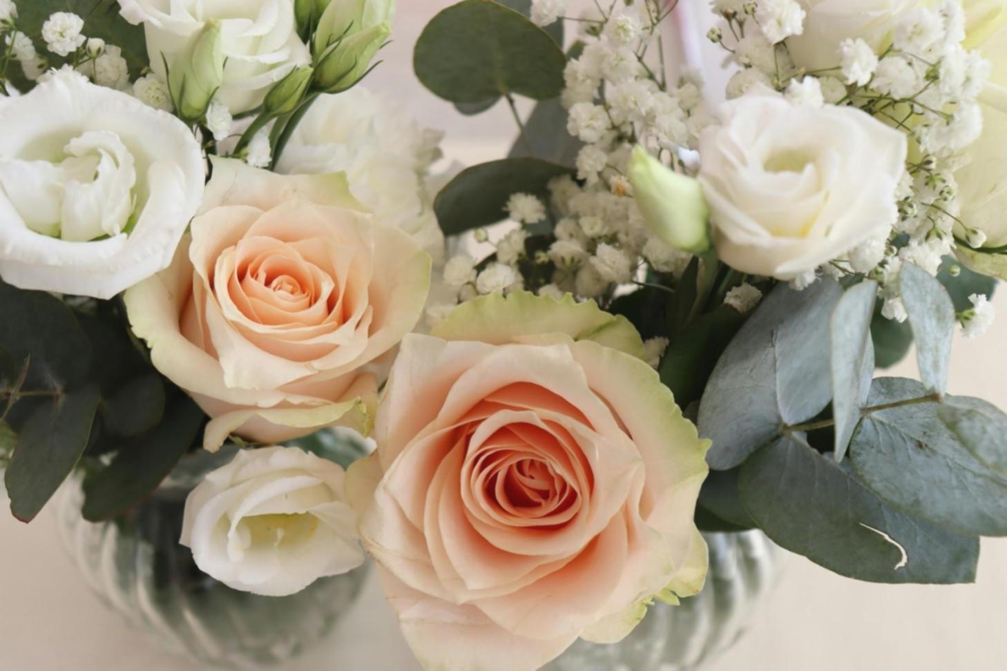 Fresh flower arrangement consultation