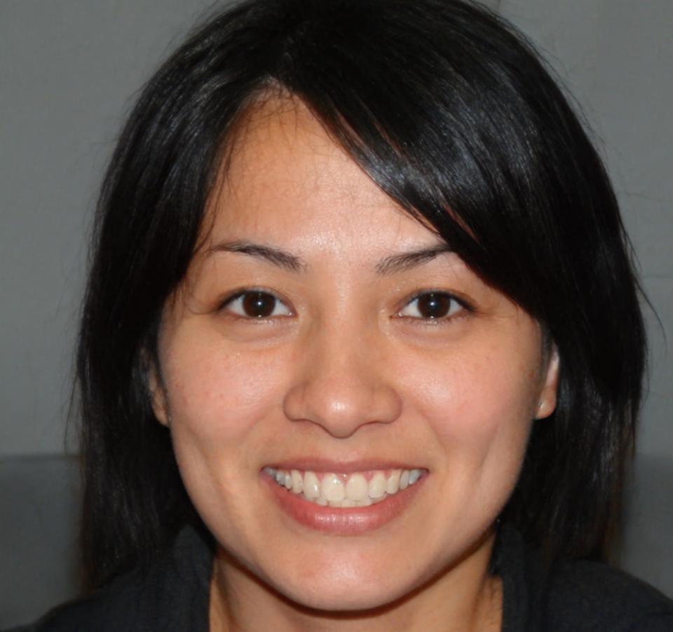 Portrait of happy client Vusala